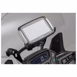 Supporto GPS SW-Motech per traversa Ø 10/12 mm - Nero., nero