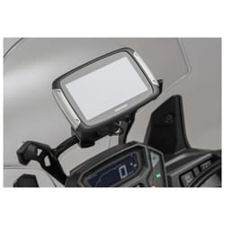 Supporto GPS SW-Motech per traversa Ø 10/12 mm - Nero., nero