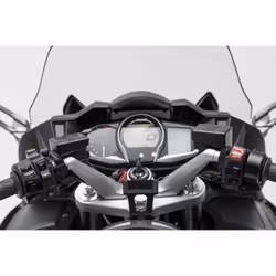 Supporto GPS SW-Motech per manubrio - Nero. Yamaha FJR 1300 (04-)., nero