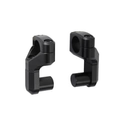 SW-Motech Vario barra posteriore per manubrio Ø 22 mm - Up/back variabile. Nero., nero