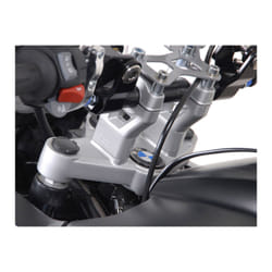 SW-Motech Bar riser - H=30 mm. Silver. BMW R1200GS/Adventure (08-)., argento