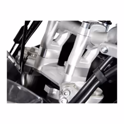 SW-Motech Bar riser - H=20 mm. Silver. Triumph Tiger 800/ 900/ 1200., argento