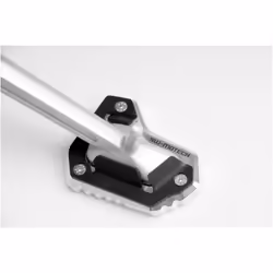 SW-Motech Prolunga per piedino laterale - Nero/Argento. Triumph Tiger Explorer (11-15)., argento