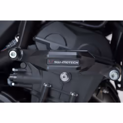 SW-Motech Kit slider telaio - Nero. Triumph Street Triple (12-) / Rx (15-)., nero