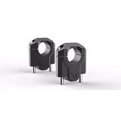 SW-Motech Bar riser - H=40 mm. Black. R1200GS (12-18), R1250GS (18-)., nero
