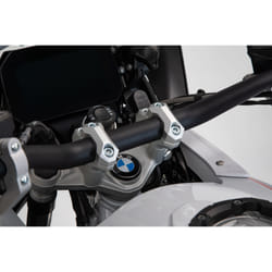 SW-Motech Barra posteriore - H=32 mm. Schienale 20 mm. Modelli BMW., argento