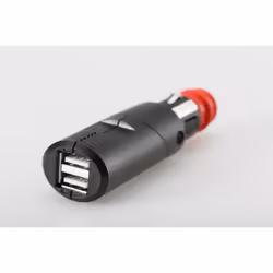 SW-Motech Doppia porta di alimentazione USB con spina universale - Per presa accendisigari 12V DIN / sigaretta. 2x2100 mA. - Vista aggiuntiva 2