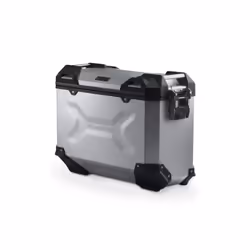 SW-Motech TRAX ADV M - Valigetta laterale. Alluminio. 37 l. Giusto. Argento., argento
