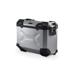SW-Motech TRAX ADV M - Valigetta laterale. Alluminio. 37 l. Giusto. Argento., argento