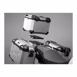 SW-Motech TRAX ADV bauletto - Alluminio. 38 l. Argento., argento