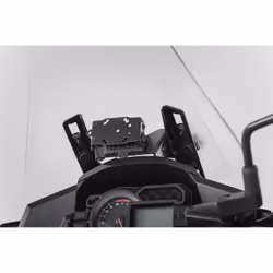Supporto GPS SW-Motech per pozzetto - Nero. Kawasaki Versys 1000 (15-17)., nero
