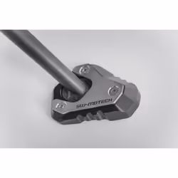 SW-Motech Prolunga per piedino laterale - Nero/Argento. Kawasaki Versys 1000 (14-)., argento