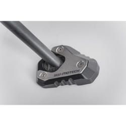 SW-Motech Prolunga per piedino laterale - Nero/Argento. Kawasaki Versys 1000 (14-)., argento