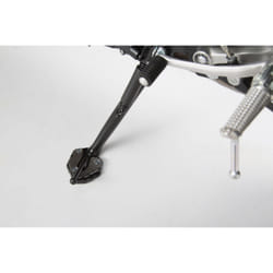SW-Motech Prolunga per piedino laterale - Nero/Argento. Yamaha MT-09 Tracer, XSR900/Abarth., argento