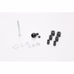 SW-Motech Morsetto a sfera per tubo sterzo - Per Ø 12,5-25 mm. Palla da 1" inclusa. - Vista aggiuntiva 2