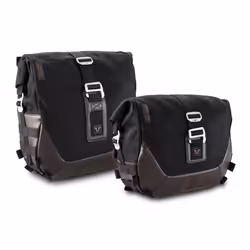 Set di borse da sella SW-Motech Legend Gear LS - Sinistra LS2 (13,5 l) / Destra LS1 (9,8 l) incl., nero