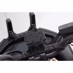 Supporto GPS SW-Motech per traversa - Nero. Yamaha MT-07 Tracer (16-)., nero