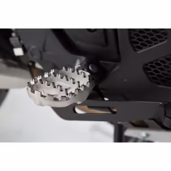 Kit poggiapiedi SW-Motech ION - Vari modelli Honda, Suzuki, KTM, nero-argento