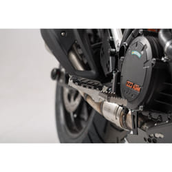 Kit poggiapiedi SW-Motech ION - Modelli KTM, Husqvarna Norden 901 (21-)., nero-argento