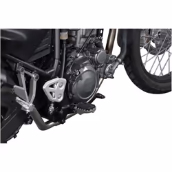 Kit poggiapiedi SW-Motech ION - Yamaha XT660 Z (07-10) X/R (04-16), XT1200Z (16-)., nero-argento