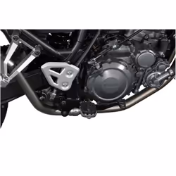 Kit poggiapiedi SW-Motech ION - Yamaha XT660 Z (07-10) X/R (04-16), XT1200Z (16-)., nero-argento