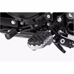 Kit poggiapiedi SW-Motech ION - BMW F 700 GS (12-18) F 800 GS (07-18)/Adv (16-18)., nero-argento