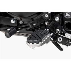 Kit poggiapiedi SW-Motech ION - BMW F 700 GS (12-18) F 800 GS (07-18)/Adv (16-18)., nero-argento