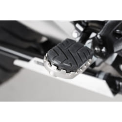 Kit pedane SW-MOTECH ION - BMW R 1200 GS, R 1250 GS, R 1300 GS., nero-argento