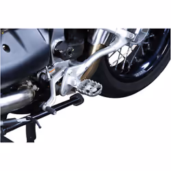 Kit poggiapiedi SW-Motech ION - KTM/Honda/Kawasaki/Morini/Guzzi/Suzuki/BMW., nero-argento