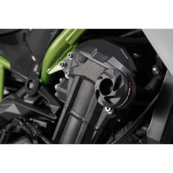 SW-Motech Kit slider telaio - Nero. Modelli Kawasaki Z900 (16-)., nero
