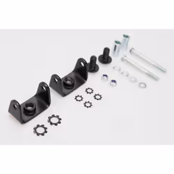 Adattatore SW-Motech per montaggio leggero SW-MOTECH - Nero. Per fendinebbia originali BMW., nero