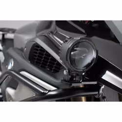 SW-Motech Light monta f. orig. BMW fendinebbia - Nero. BMW R 1200 GS (12-18), R 1250 GS (21-)., nero