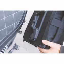 SW-Motech Legend Borsa laterale LC2 - Black Edition - 13,5 l. Per portatore laterale SLC sinistro., nero