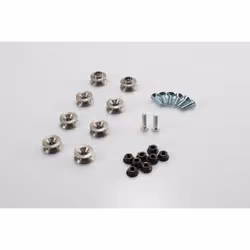 SW-Motech Kit adattatore per portapacchi laterale PRO - Per valigie laterali in ABS AERO. Montaggio di 2 custodie.