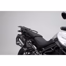 SW-Motech PRO portapacchi laterale - Nero. Modelli Triumph Tiger 800 (10-)., nero
