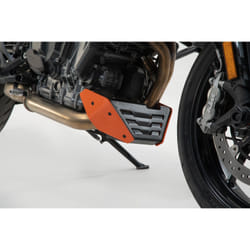 SW-Motech Spoiler anteriore - KTM 790 Duke (18-) / 890 Duke R (19-), 890 SM T., nero-arancione