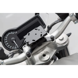 Supporto GPS SW-Motech per manubrio - Nero. Modelli BMW / Triumph, himalayano., nero