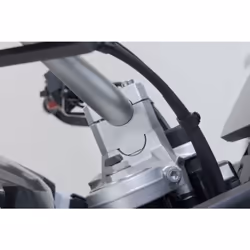 SW-Motech Alzata a barra - H=30 mm. BMW F 850 GS/Adv, F 900 GS., argento