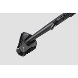 SW-Motech Prolunga per piedino laterale - Nero/Argento. Modelli Kawasaki Z900, Ninja H2 SX., argento