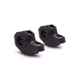 SW-Motech Manubrio posteriore per manubrio Ø 22 mm - H=30 mm. Spostamento di 21 mm. Nero., nero