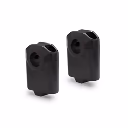 SW-Motech Bar riser per manubrio Ø 22 mm - H=50 mm., nero