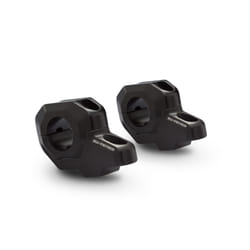SW-Motech Bar schienale per manubrio Ø 28 mm - H=30 mm. Schienale 22 mm. Nero., nero