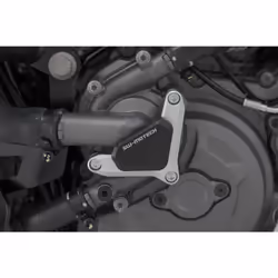 Protezione pompa SW-Motech Acqua - Argento/nero. Modelli Ducati., nero