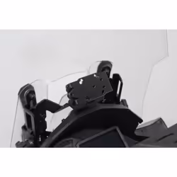 Supporto GPS SW-Motech per pozzetto - Nero. Kawasaki Versys 1000 (18-) / 1100 (24-)., nero