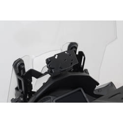 Supporto GPS SW-Motech per pozzetto - Nero. Kawasaki Versys 1000 (18-) / 1100 (24-)., nero