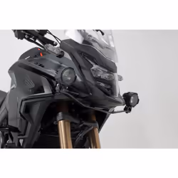 Supporto per luce SW-Motech - Nero. Honda CB500X (18-), NX500 (23-)., nero