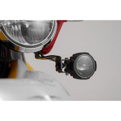 Supporti per luci SW-Motech - Nero. Moto Guzzi V85 TT (19-23)., nero
