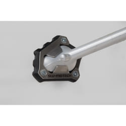 SW-Motech Prolunga per piedino laterale - Nero/Argento. Modelli Triumph 1200 (18-)., nero