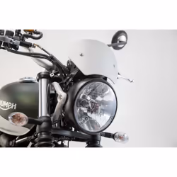 SW-Motech Parabrezza - Argento. Triumph Street Scrambler 900 (16-)., argento - Vista aggiuntiva 2