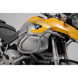 SW-Motech Upper crash bar - Argento. BMW R1200 GS (04-07). Solo con la barra degli arresti., argento